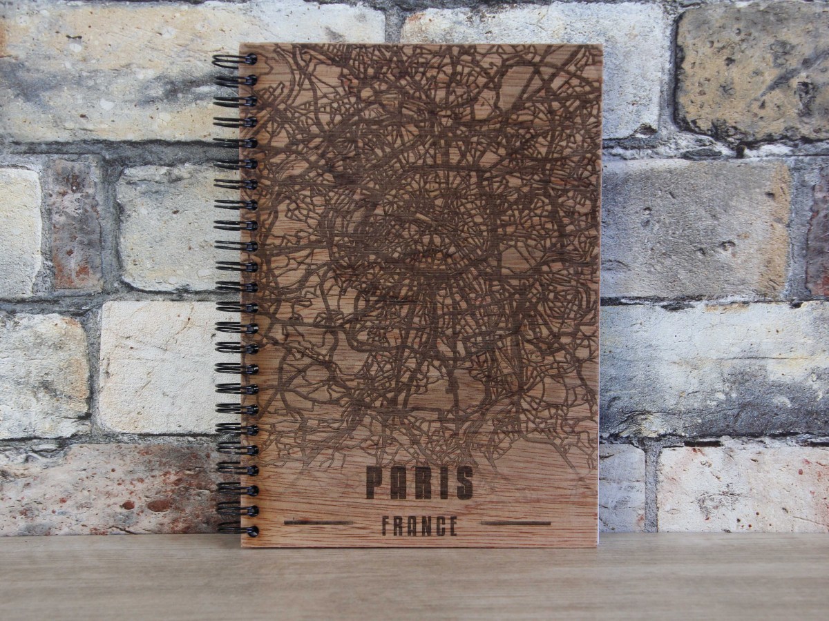 Livre en bois – PARIS City